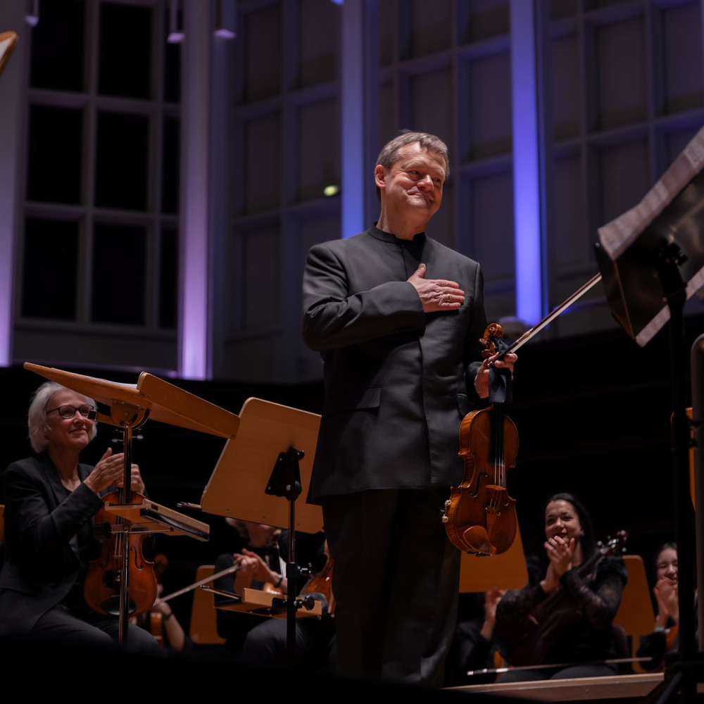 Frank Peter Zimmermann in der Glocke