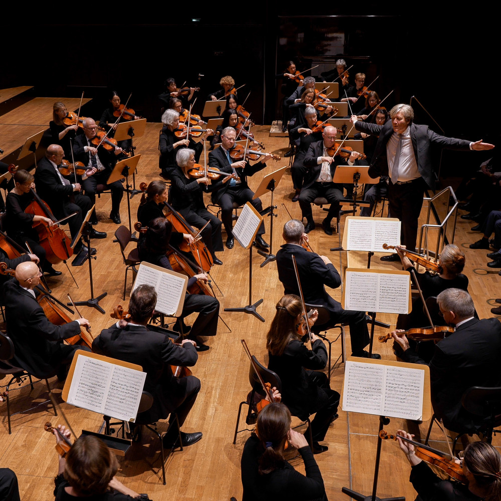 Orchester beim 5. Philharmonischen Konzert