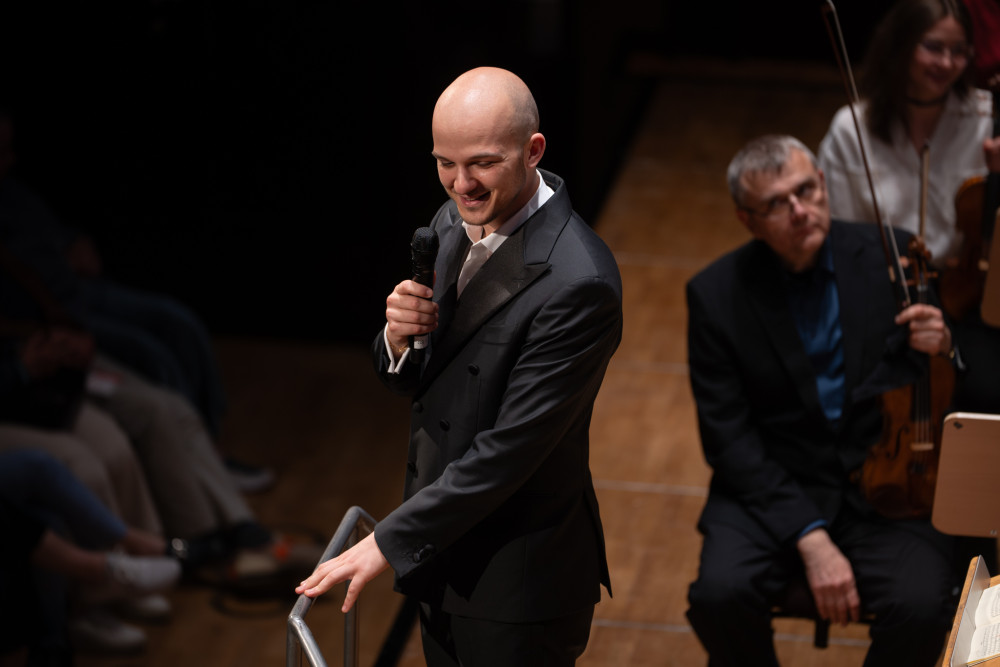 Giuseppe Mengoli beim 5nachsechs-Konzert "Die Ersten"