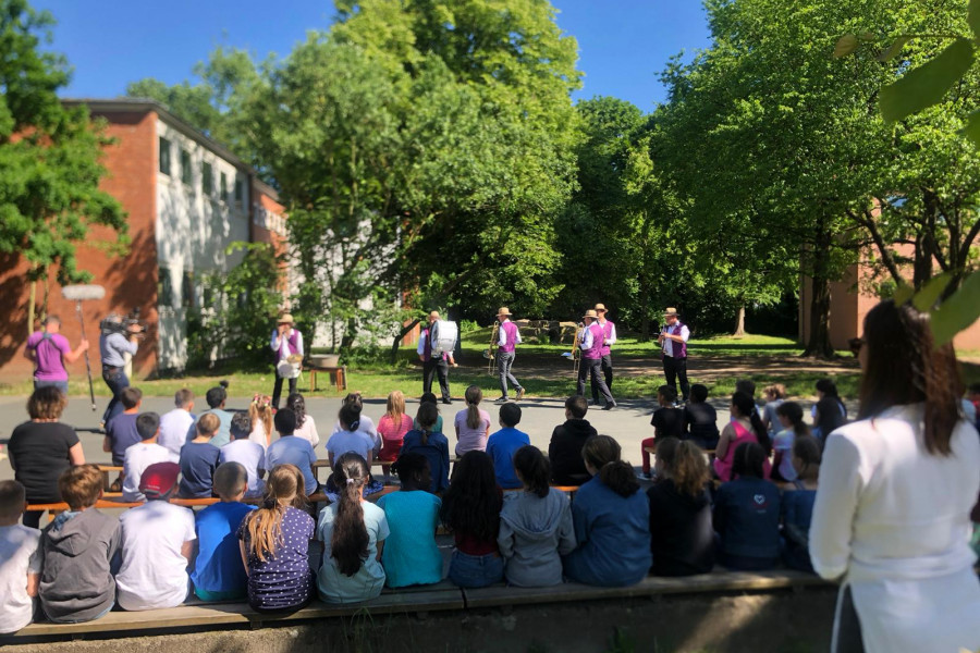 Pausenhof Dixieland1