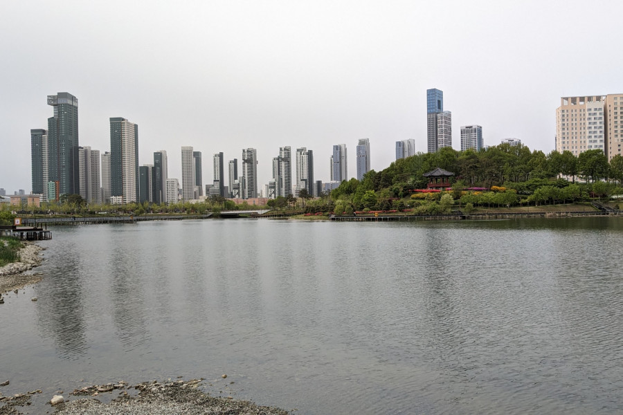 Sejong City - eine Planstadt mit grüner Oase.