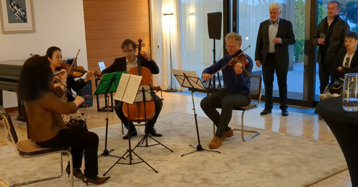 Besuch beim Botschafter in Seoul